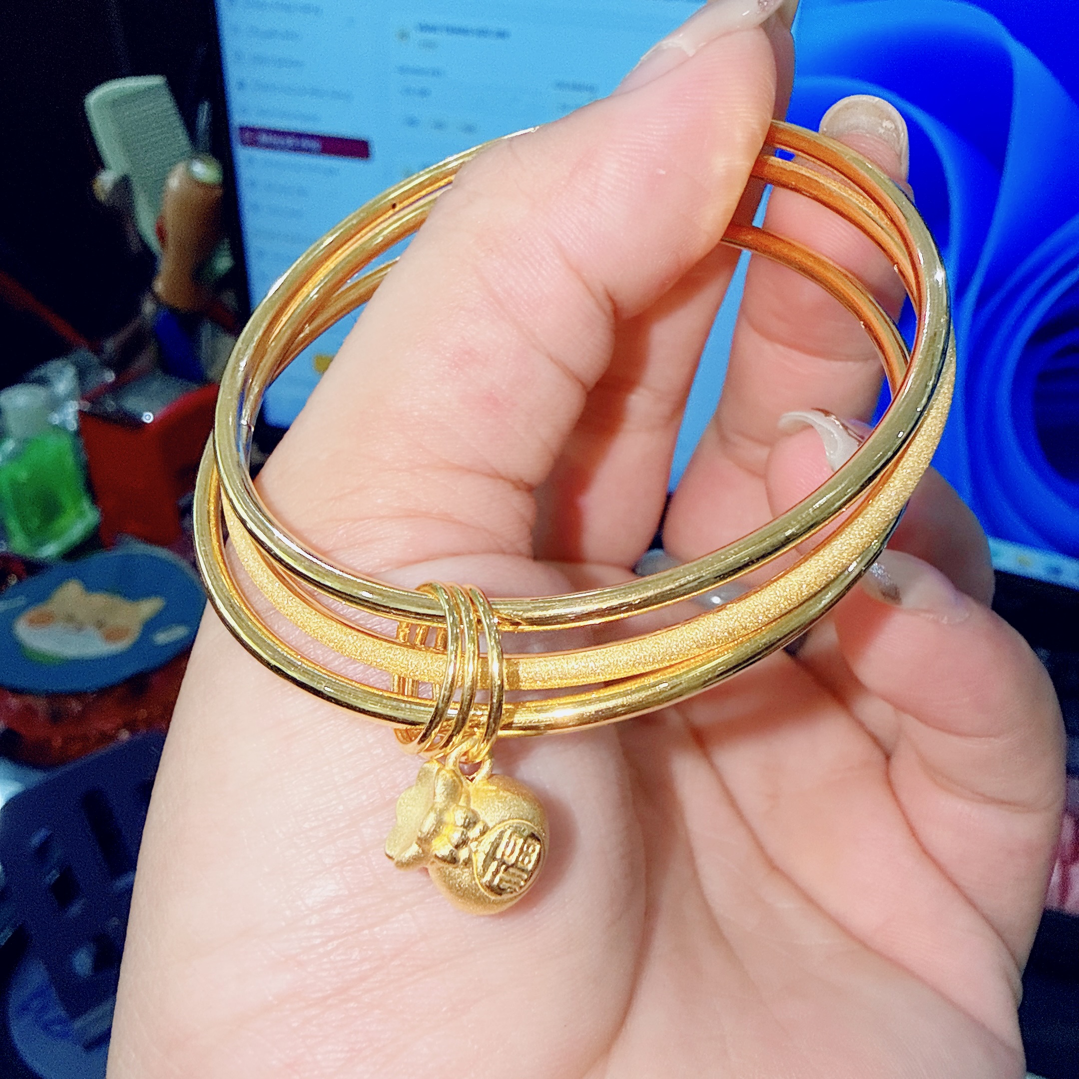 Lắc túi tiền 24K